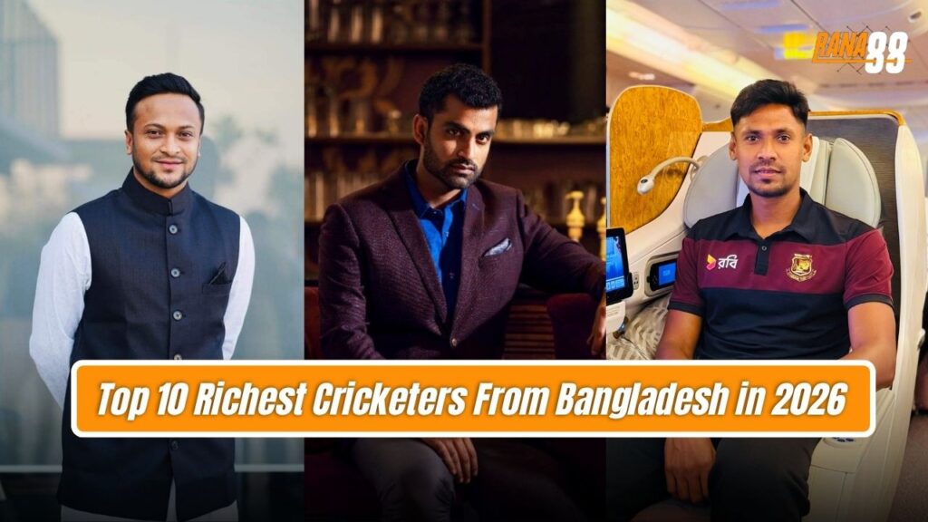 Richest Cricketers From Bangladesh in 2026