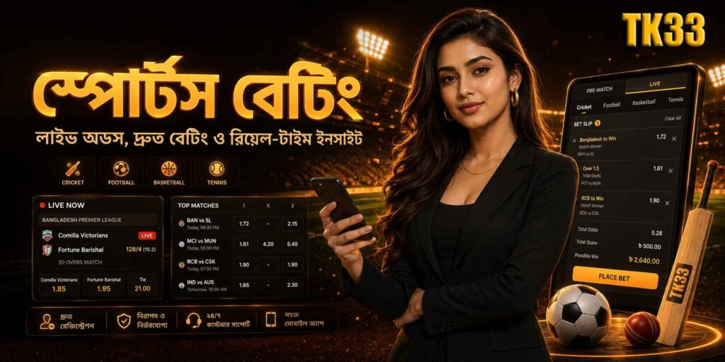 tk33  স্পোর্টস বেটিং