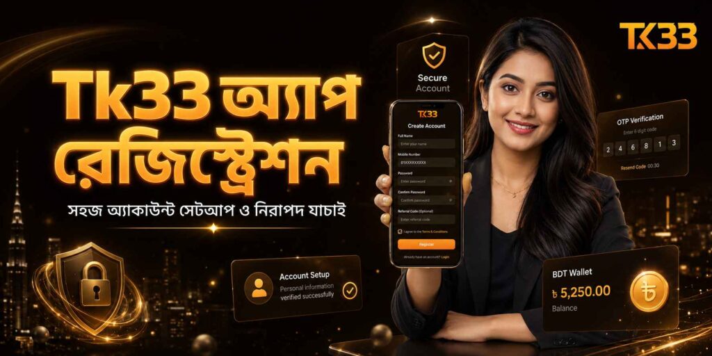 Tk33 অ্যাপ রেজিস্ট্রেশন