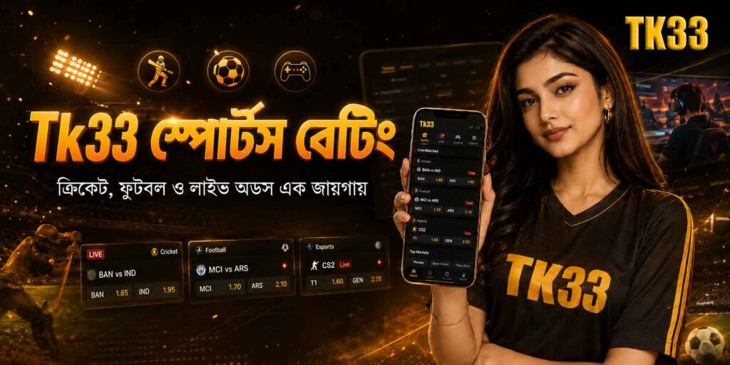 Tk33 মোবাইল স্পোর্টস বেটিং