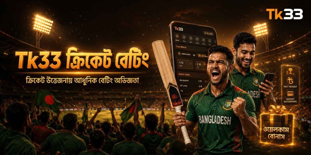Tk33 ক্রিকেট বেটিং