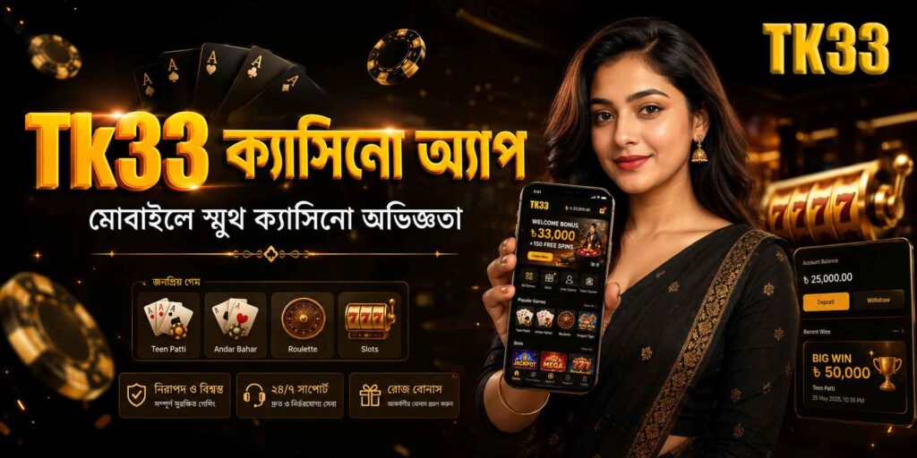 Tk33 ক্যাসিনো অ্যাপ